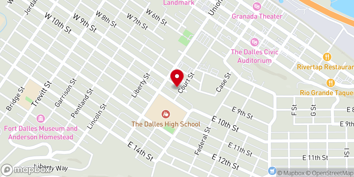 Map showing location of Grace House Ministries
