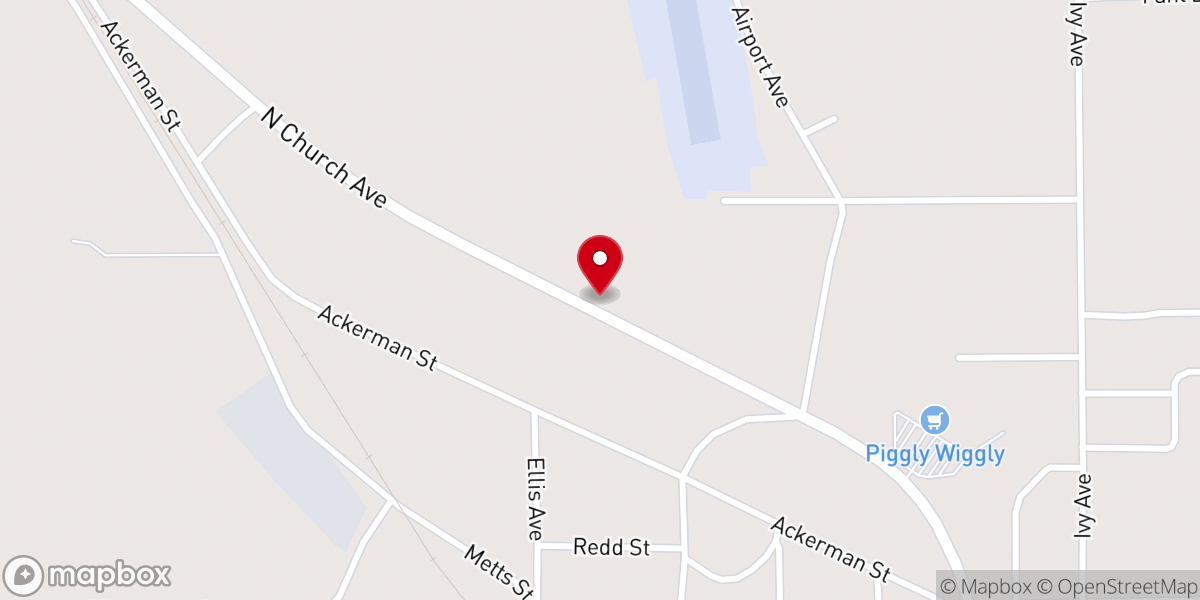 Map showing location of Taylor Machine Works