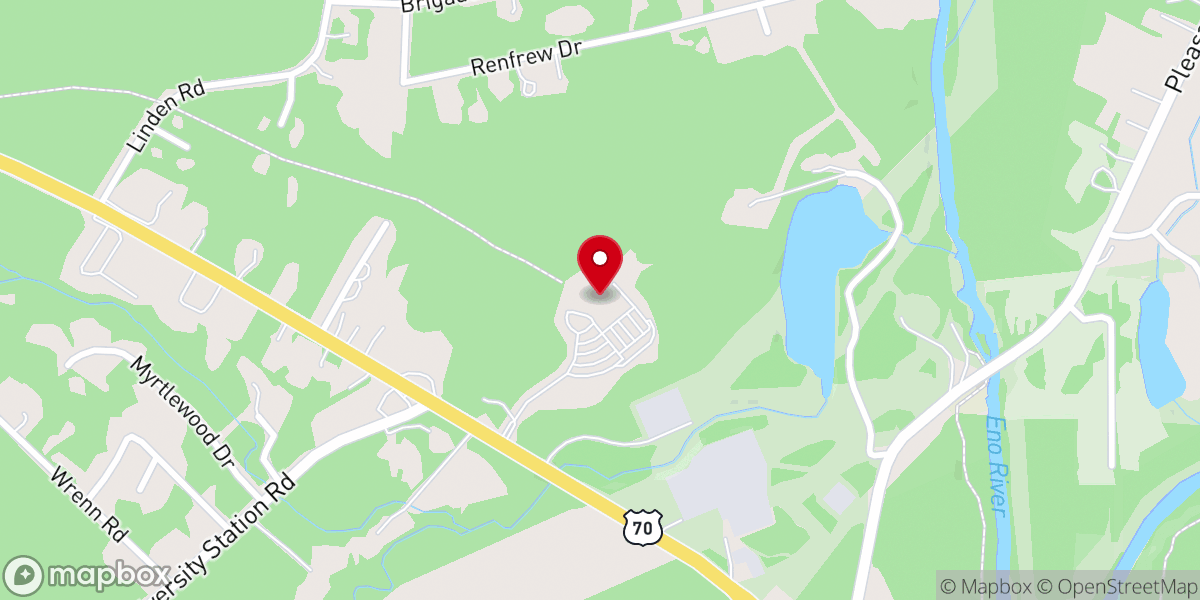 Map showing location of New Horizon Church