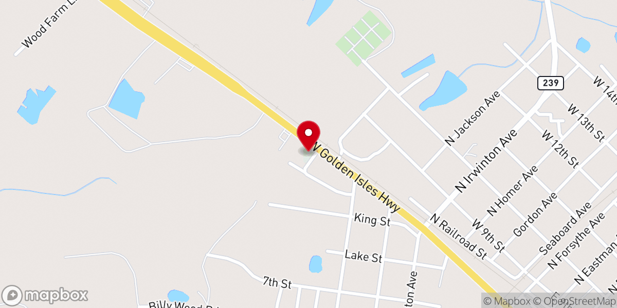 Map showing location of SS. Constantine and Helen Orthodox Church