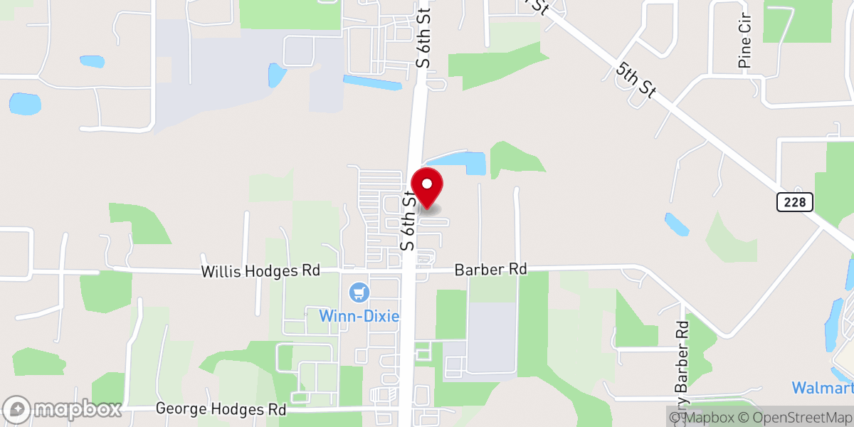 Map showing location of Sixth Street Steakhouse