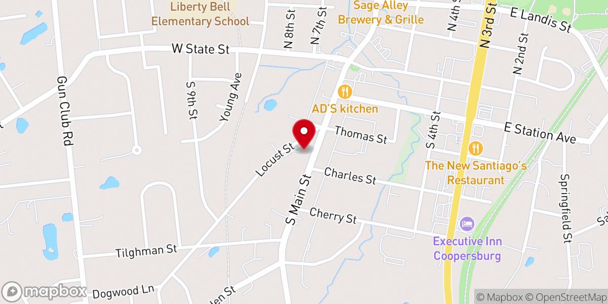 Map showing location of FOUNDATION REFORMED CHURCH