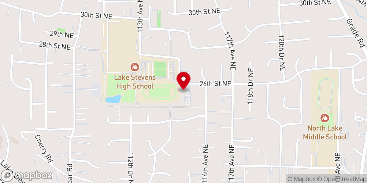 Map showing location of Elim Lutheran Church