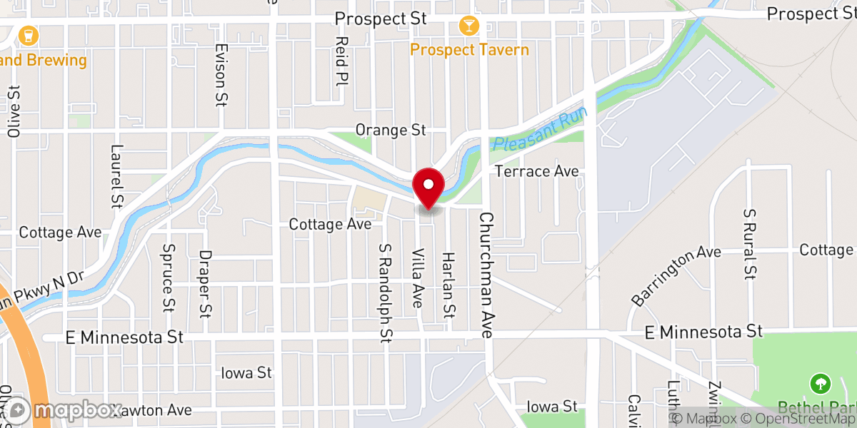 Map showing location of St. Paul the Apostle Evangelical Orthodox Church
