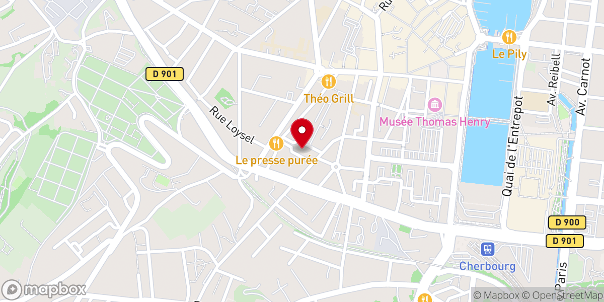 Map showing location of ÉGLISE NOTRE-DAME DU VŒU PAROISSE JEAN XXIII