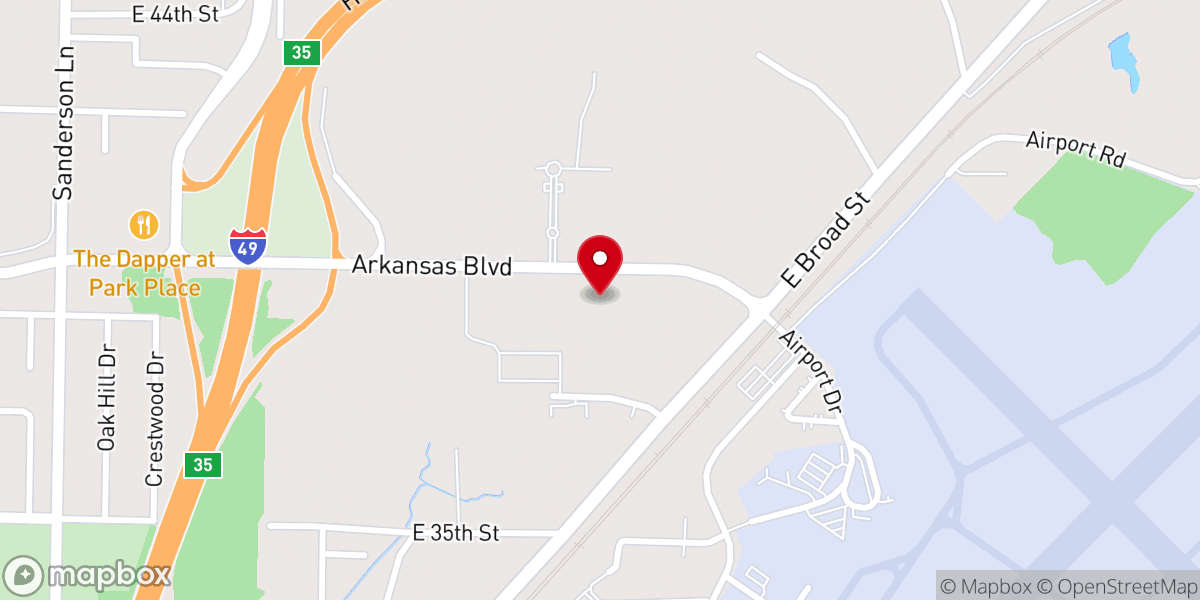 Map showing location of Harvest International Ministries