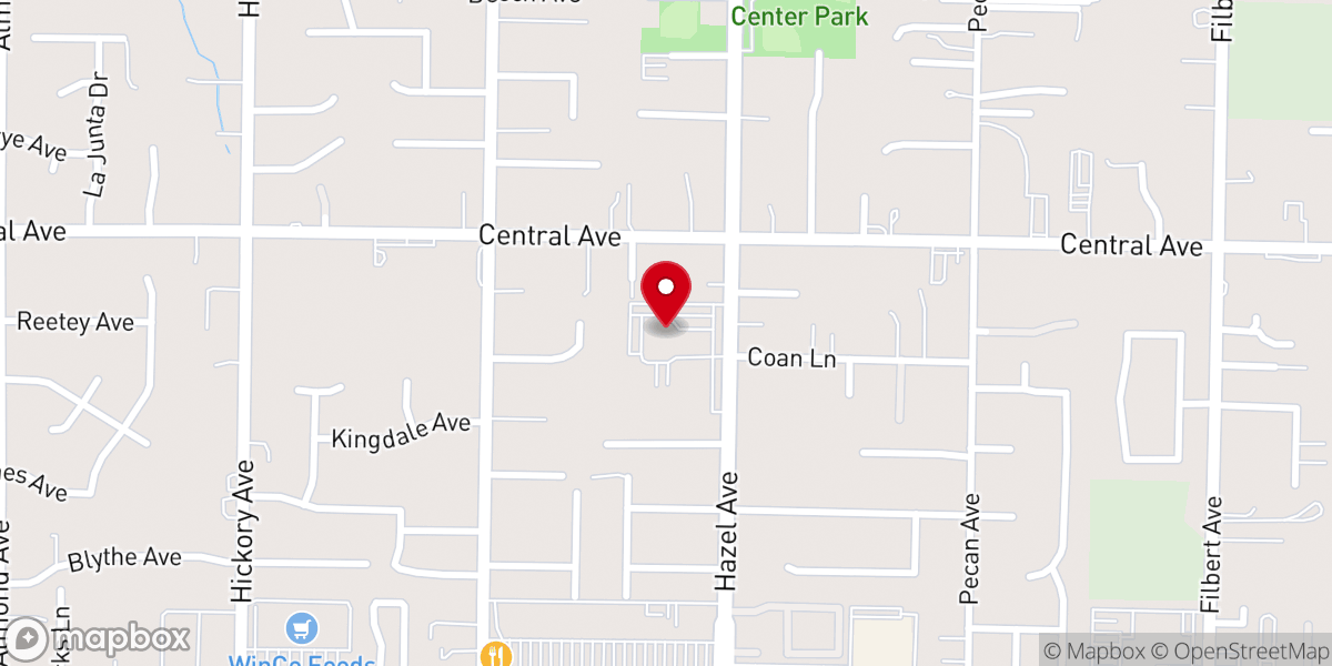 Map showing location of House of Bread Church