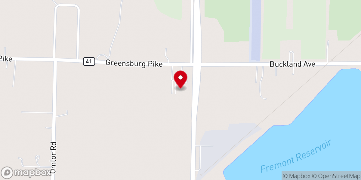 Map showing location of The Church on 53