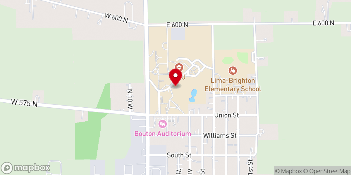 Map showing location of Great Commission University