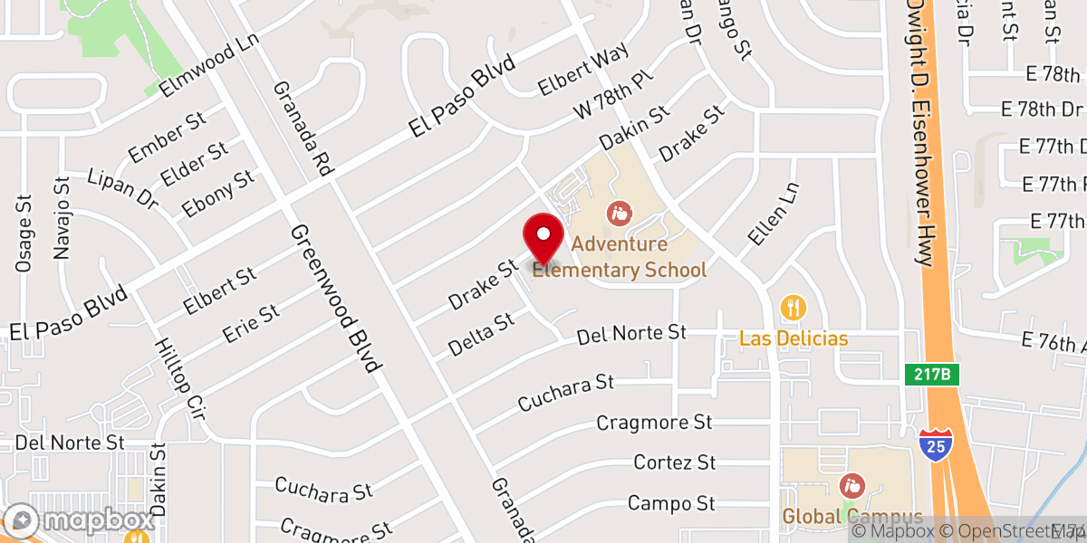 Map showing location of Mt Zion Lutheran Church