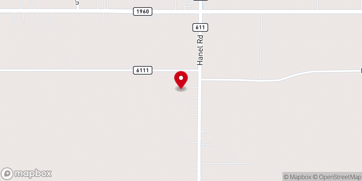 Map showing location of Eastgate Church
