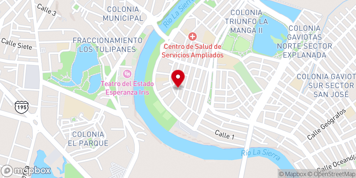 Map showing location of Iglesia Divino Redentor Asambleas de Dios