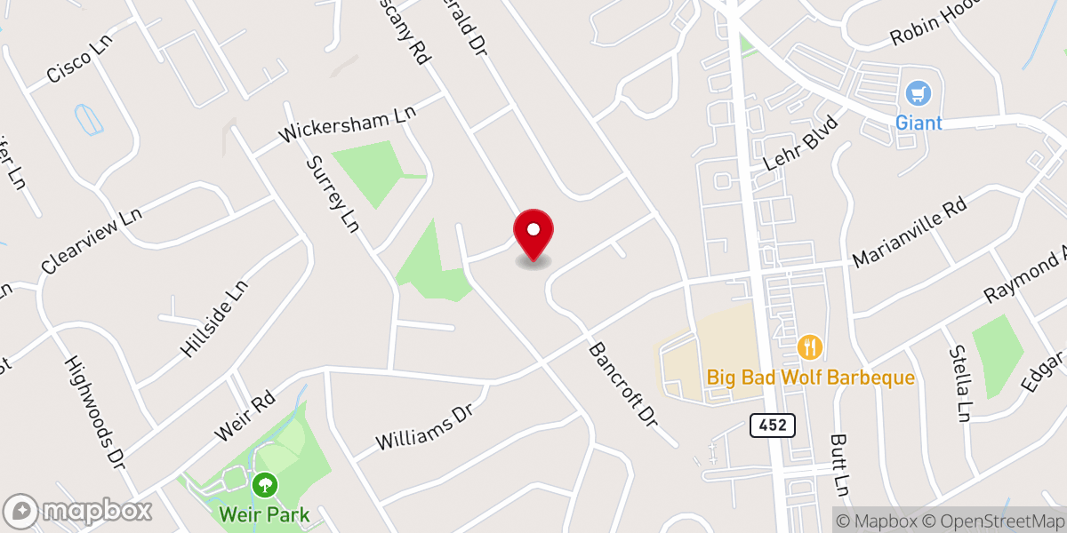 Map showing location of Imago Dei Metropolitan Community Church
