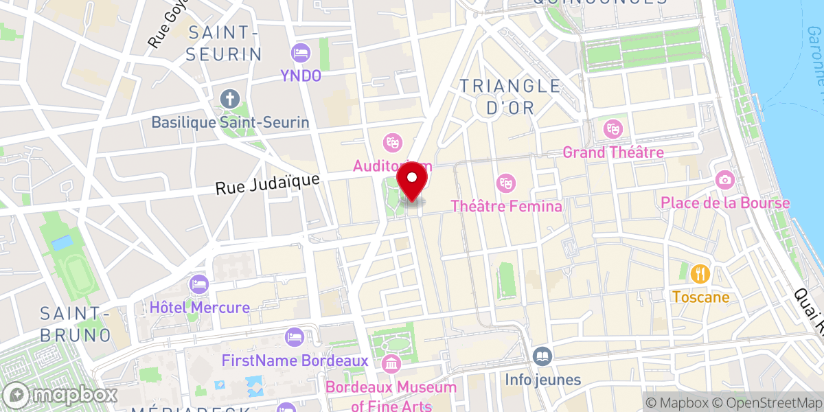 Map showing location of Chapelle des pots