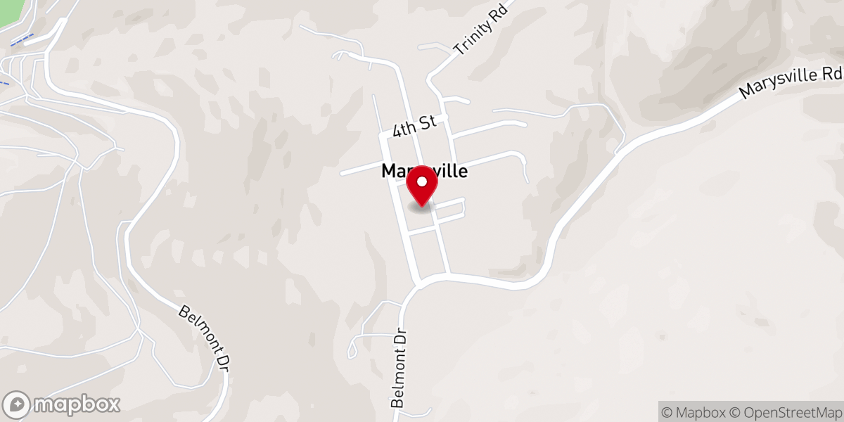Map showing location of Marysville Museum, Montana