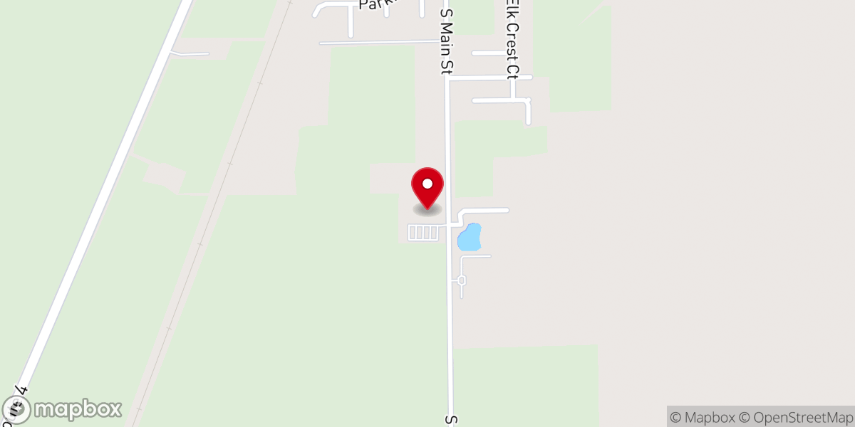 Map showing location of Chatham Christian Church