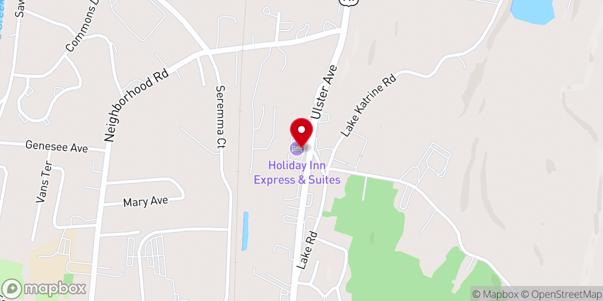 Map showing location of St Theresa Catholic church