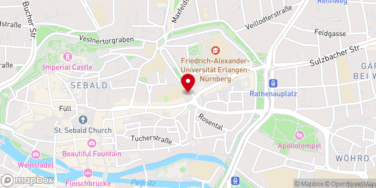 Map showing location of Landauerkapelle Allerheiligen