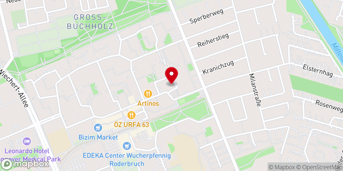 Map showing location of Kath. Kirche St. Martin