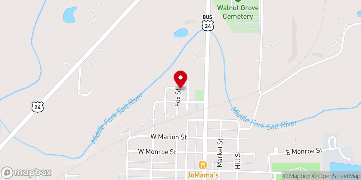 Map showing location of Faithwalk Ministries, Inc