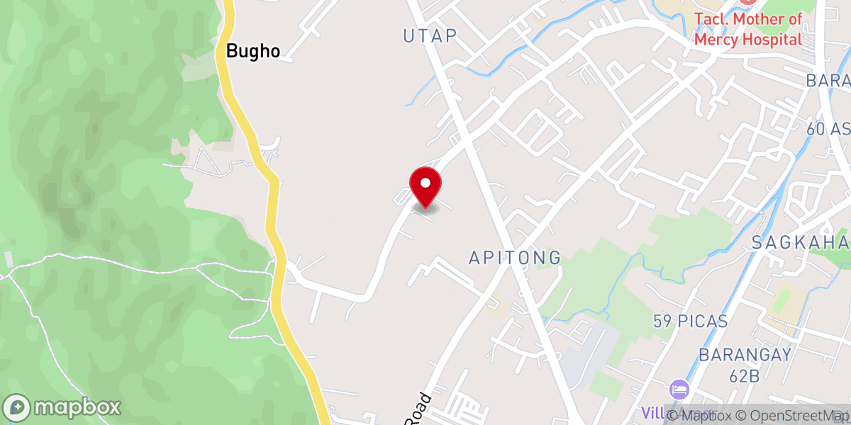 Map showing location of Evangel Family Church