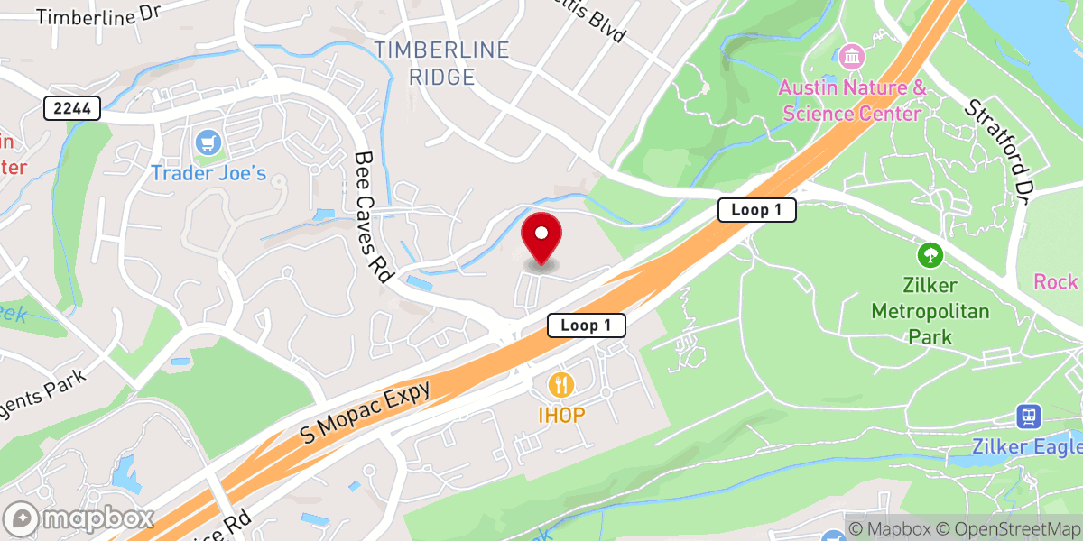 Map showing location of Park Hills Baptist Church