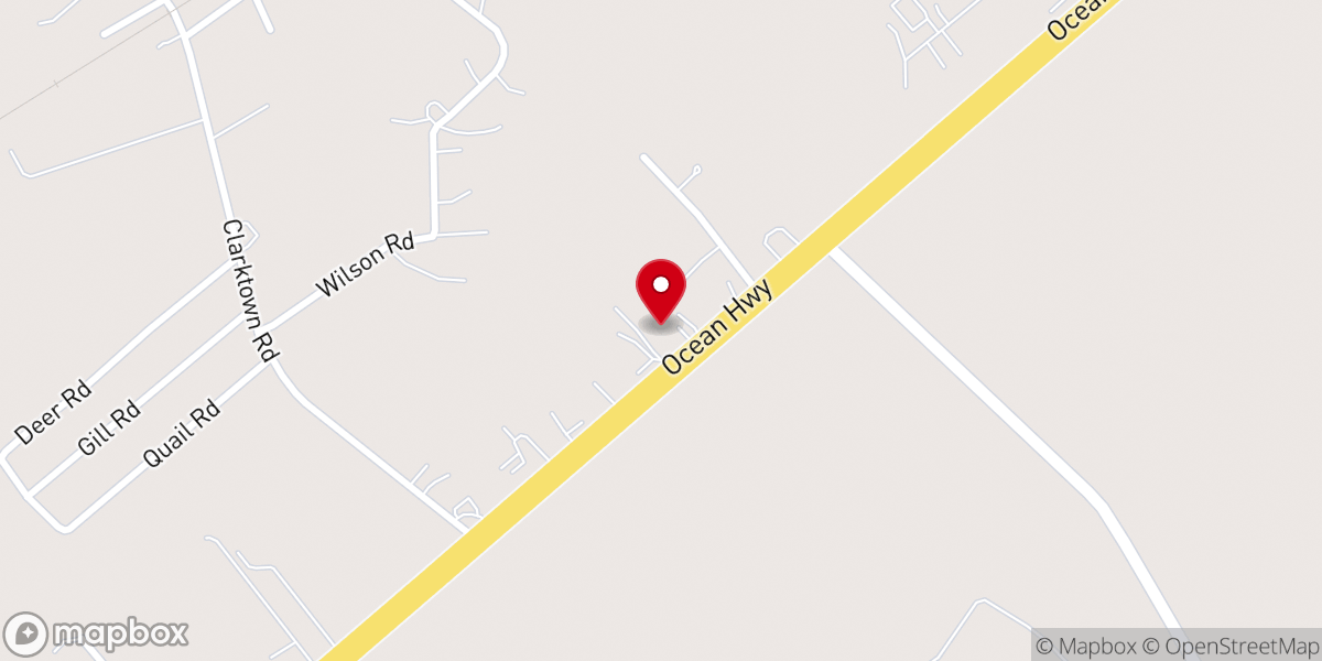 Map showing location of Richmond Hill Holiness Church - Food Distribution Center