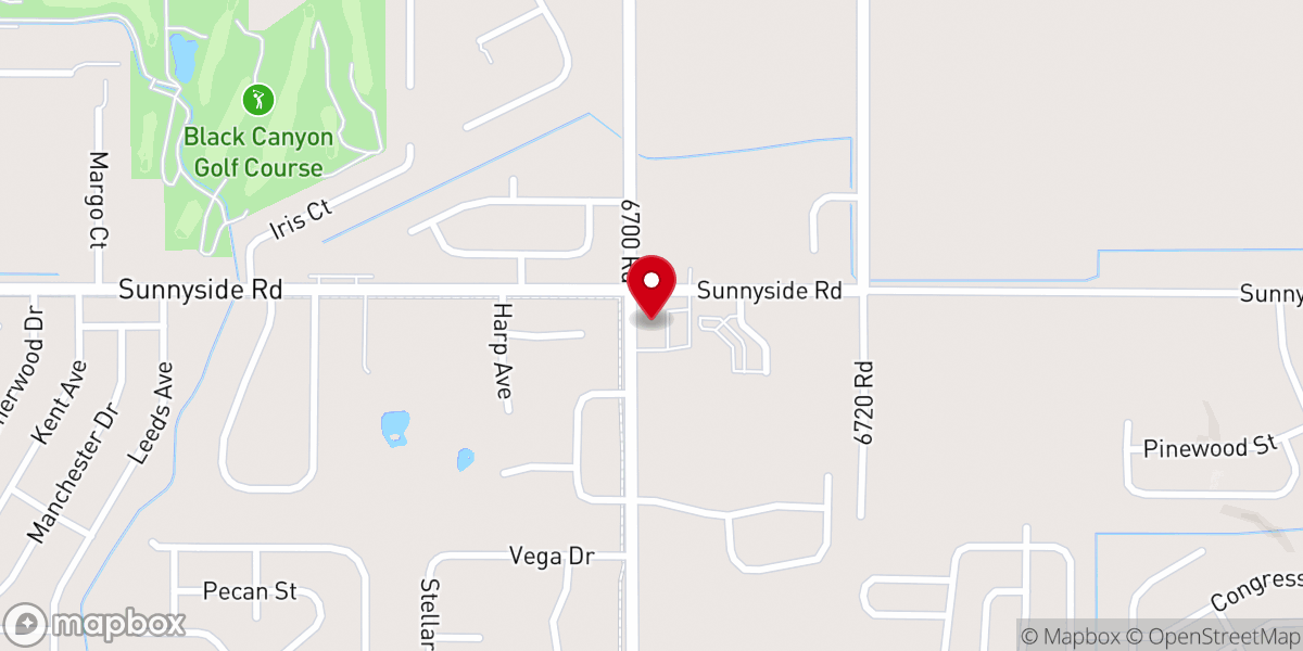 Map showing location of Celebration Church