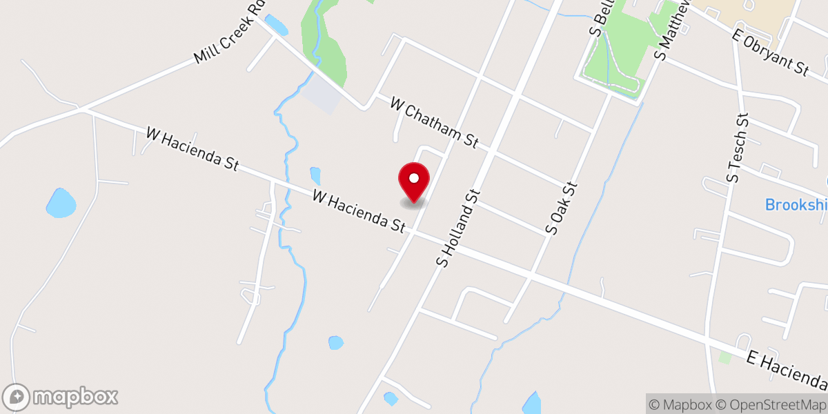 Map showing location of Reverend Susan Clarke
