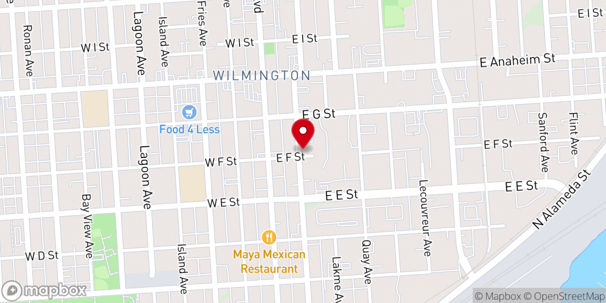 Map showing location of In His Power Christian Center