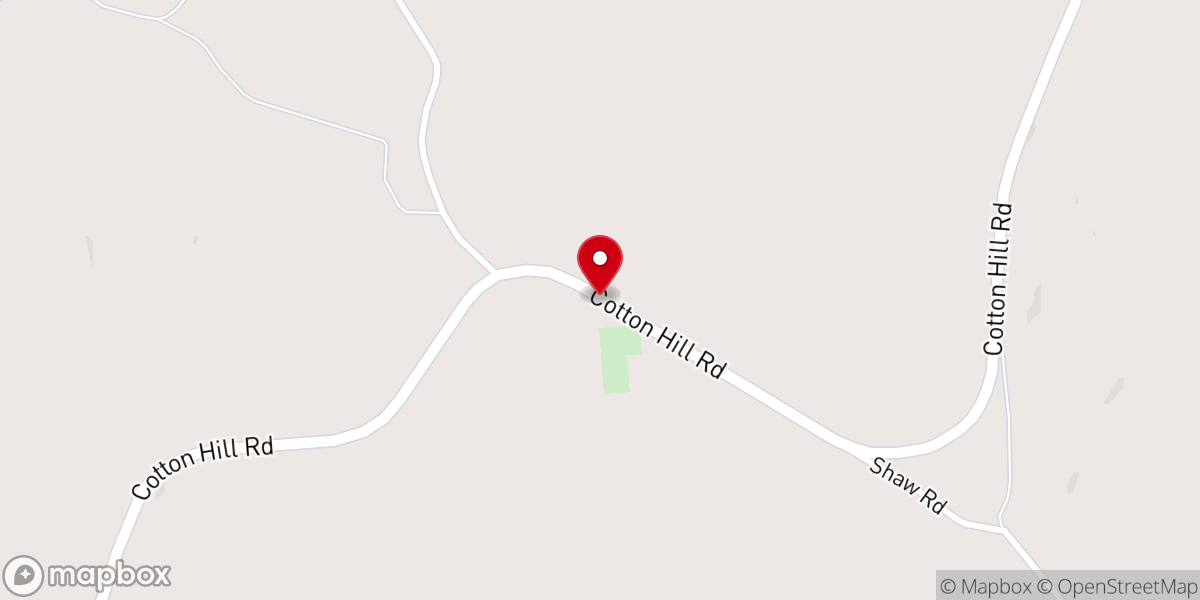 Map showing location of Mt Gilead Baptist Church