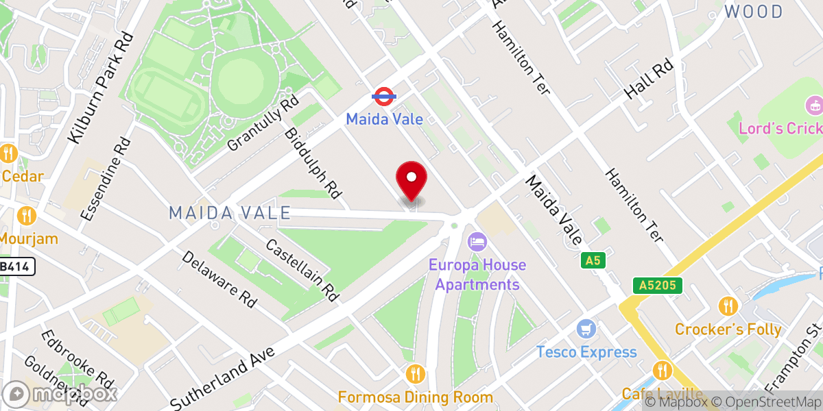 Map showing location of The S&P Sephardi Community - Head Office