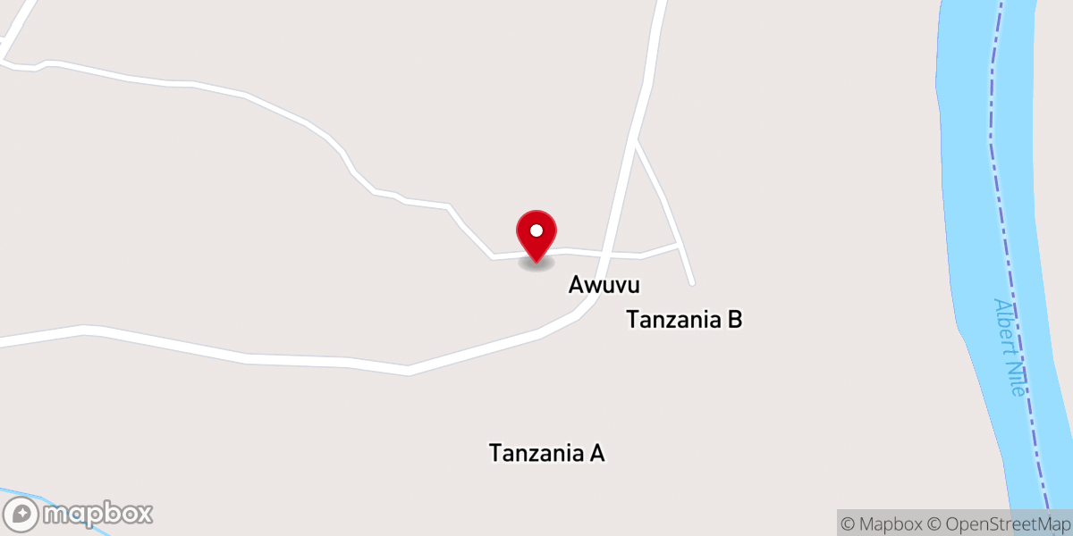 Map showing location of Migori West S.D.A CHURCH