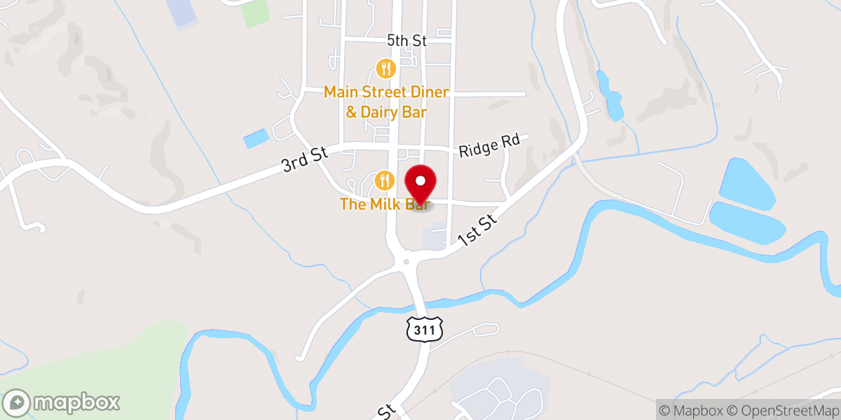 Map showing location of The Well: Times of Refreshing Ministry