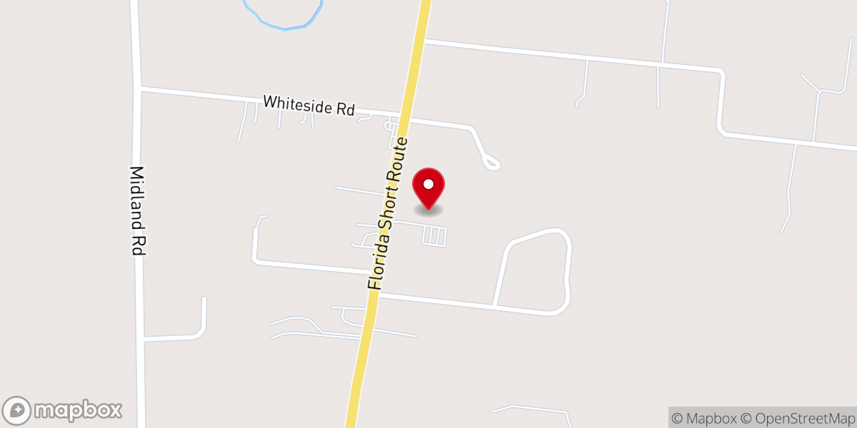 Map showing location of Destiny Church - Shelbyville