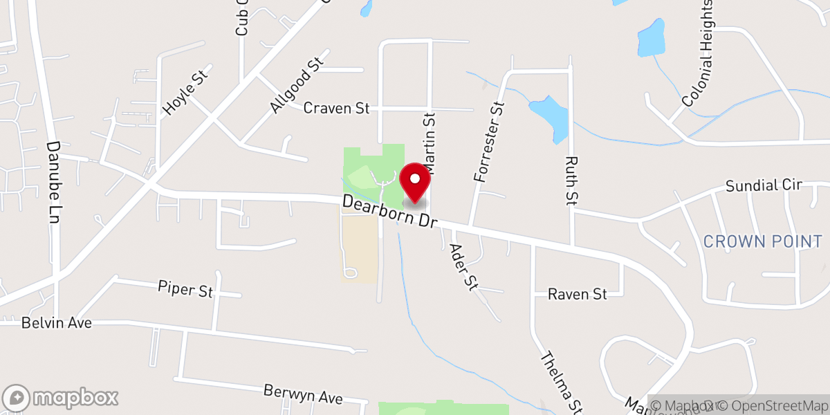 Map showing location of Obedience to Word Full Gospel Church