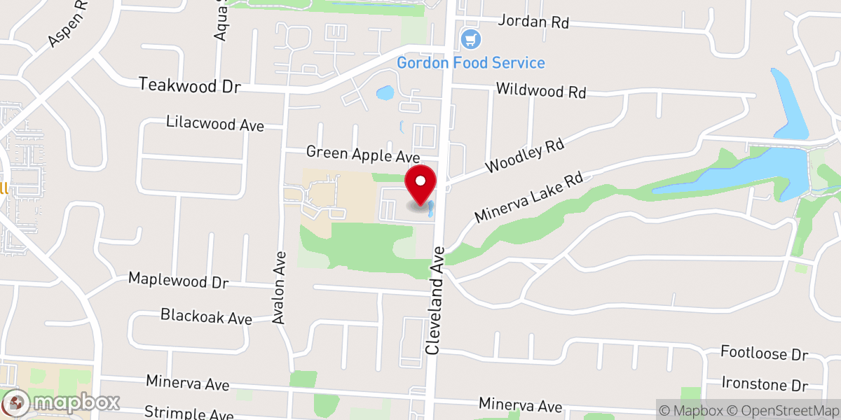 Map showing location of Jesus Power Assembly of God Church