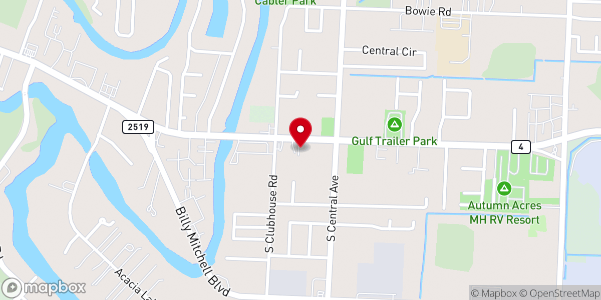 Map showing location of Christian Training Center-Texas