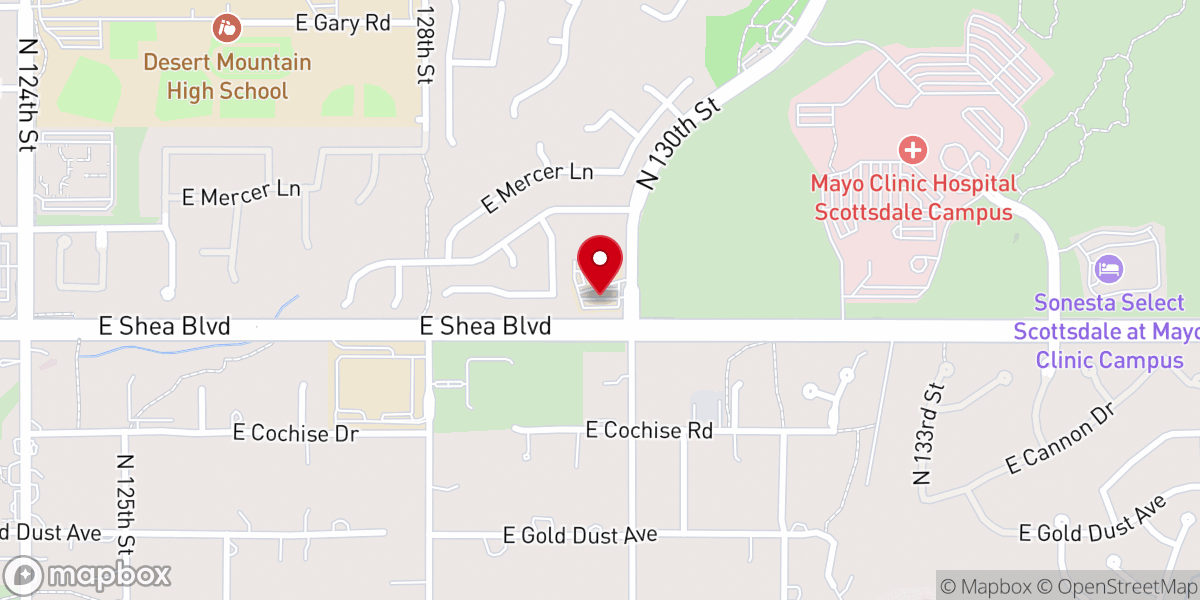 Map showing location of Saint Anthony on the Desert Episcopal Church