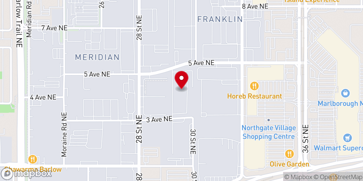 Map showing location of Jesus, the Hope of Glory Church