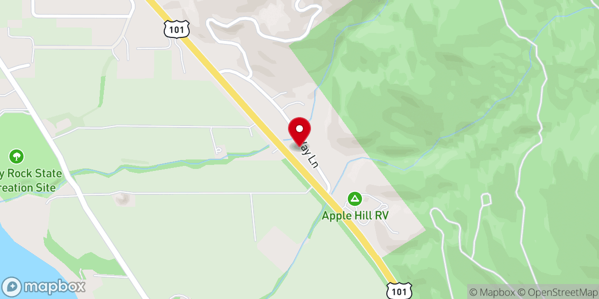 Map showing location of Christian Community Church