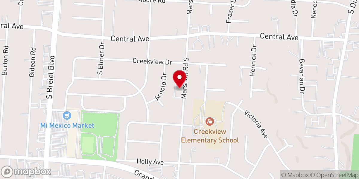 Map showing location of A New Beginning Full Gospel