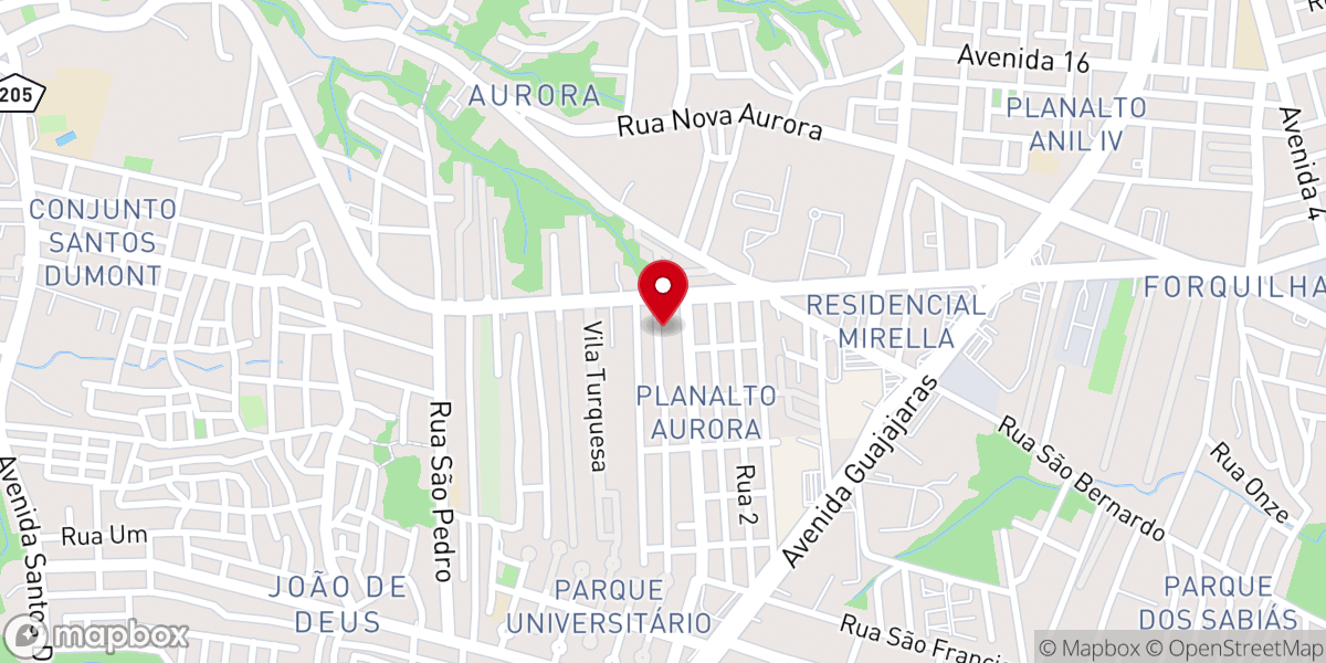 Map showing location of Igreja Evangélica Luterana do Brasil - Congregação Trindade