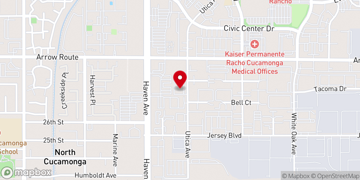 Map showing location of Cross and Crown Lutheran Church Office - ELCA