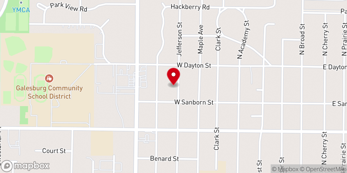 Map showing location of Star of Bethlehem Missionary Baptist