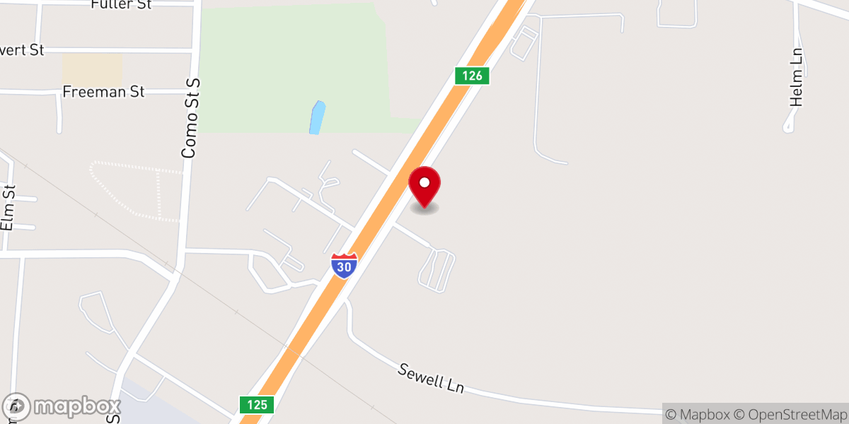 Map showing location of Changed Life Church