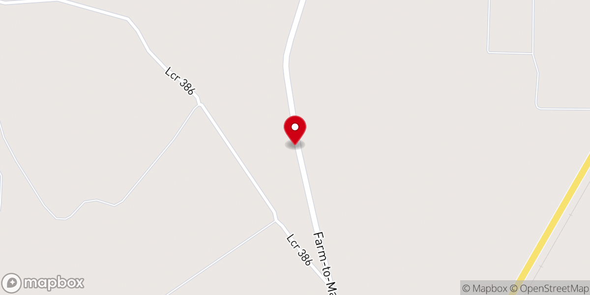 Map showing location of All Around Cowboy Church