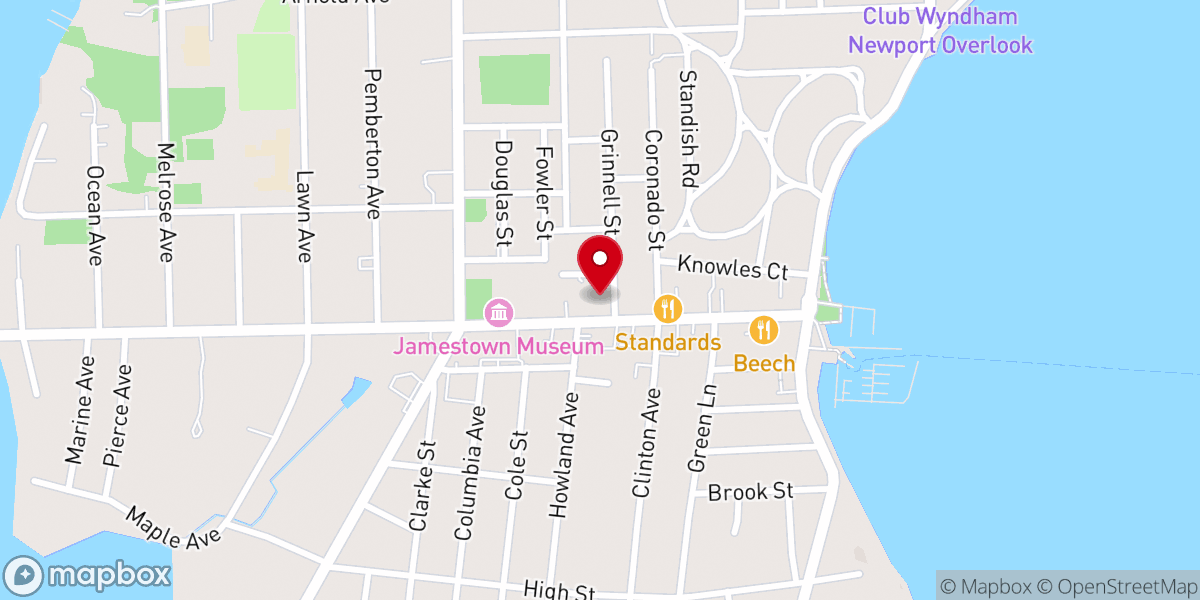 Map showing location of Saint Mark Church