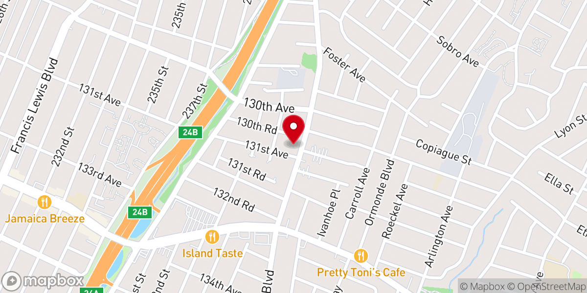Map showing location of Good Life Delivereance Ministries