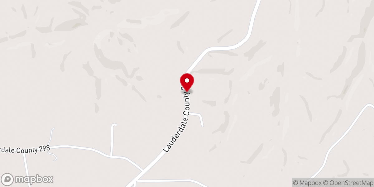 Map showing location of Mount Tabor Church